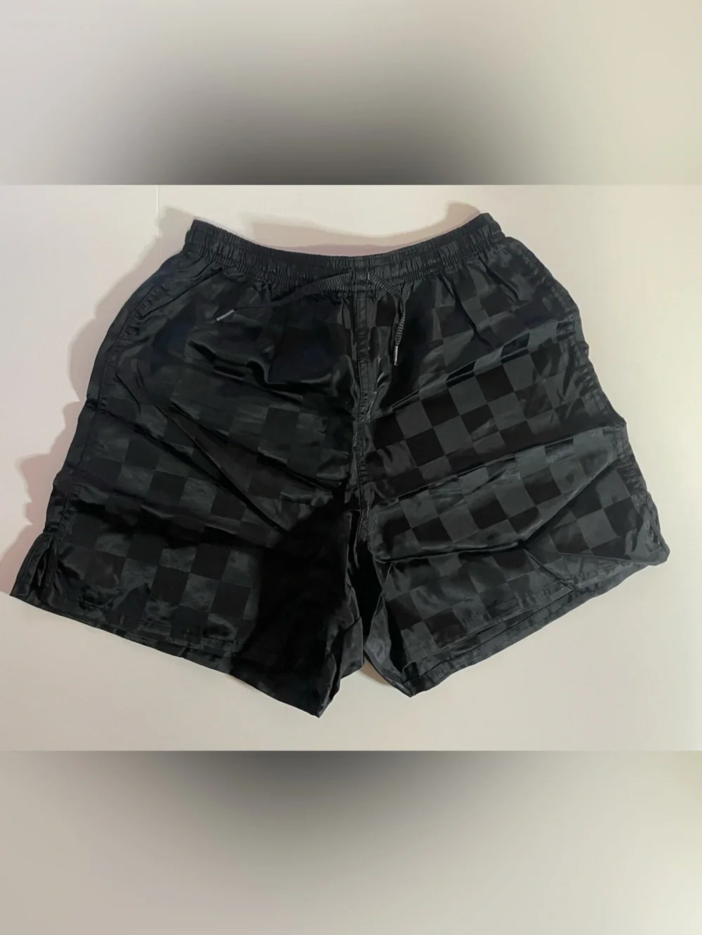 Umbro Kids Black Athletic Shorts with Gray T-Shirt and socks